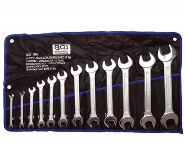 Trusa 12 buc chei fixe B.G.S Technic (B1184)