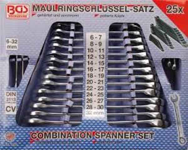 Truse chei combinate 25 buc. producator BGS (B 1190)